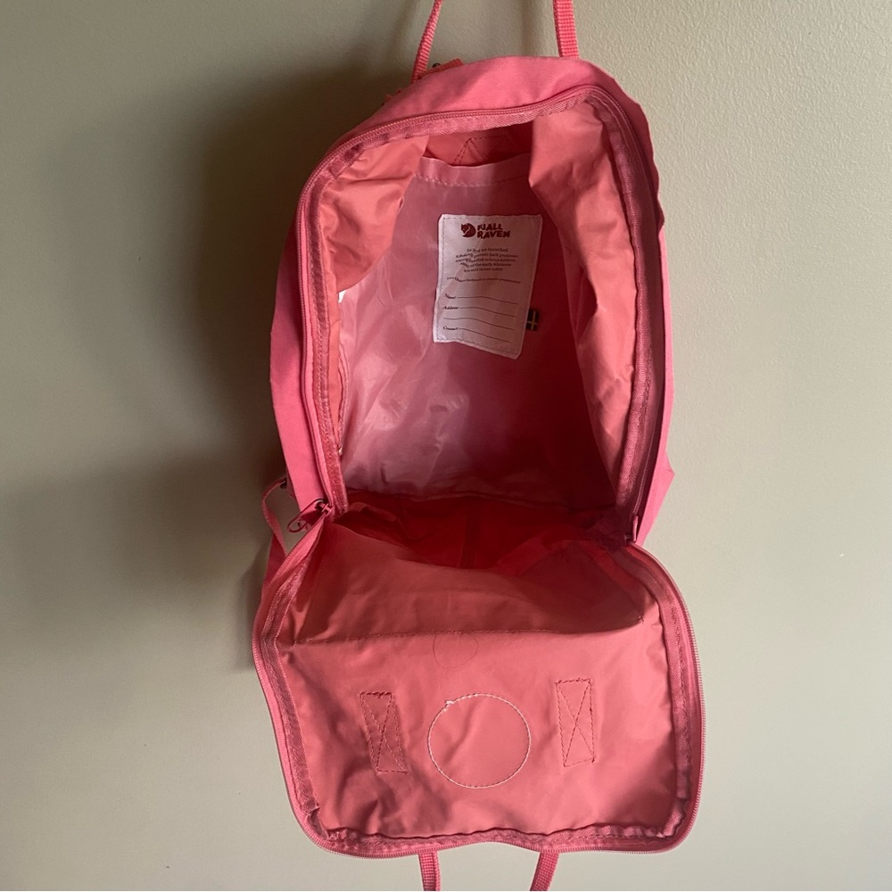 Fjallraven Kanken Pink Backpack - Picture 5 of 7